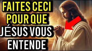 Le SECRET PUISSANT des Prières de Jésus  EXPÉRIMENTEZ de VÉRITABLES MIRACLES dès AUJOURD’HUI [upl. by Ecitnerp]