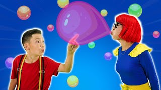 Icky Sticky Bubble Gum Dance  Hokie Pokie Kids Videos [upl. by Soilissav]