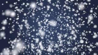 christmas snow blue  free video backgrounds  ignitemotioncom [upl. by Anaili]