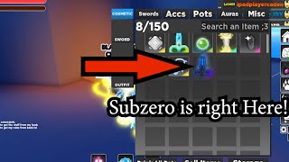 I Crafted Subzero in RPG Simulator [upl. by Lletnwahs]