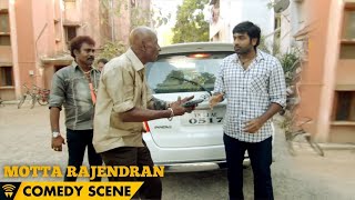 Naanum Rowdy Dhaan  Motta Rajendran Comedy Scene  Vijay Sethupathi Nayanthara Vignesh Shivan [upl. by Sirod717]