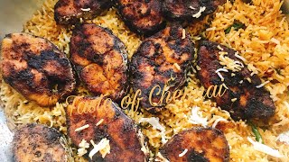 Fish Biryani  King Fish Biryani Recipe  Meen Biryani Tamil  Fish Biryani Tamil [upl. by Eizeerb]