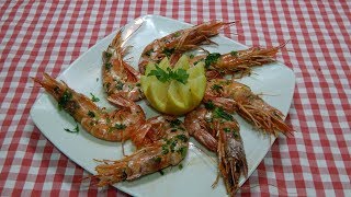 Cómo hacer gambas jugosas al horno en su punto [upl. by Ecinereb]