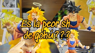 GokΓΊ sin cejas  SH FIGUARTS SUPER SAIYAN 3 SON GOKU REVIEW [upl. by Atteuqal999]