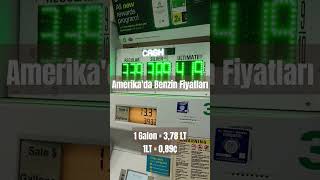 Amerika Benzin Fiyatları 🇺🇲 Gas Prices in Hackensack automobile araba usa newjersey turkey [upl. by Fauman815]