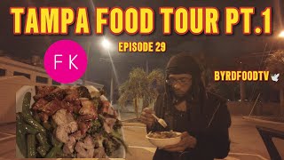 TAMPA FOOD TOUR PART 1  FRESH KITCHEN REVIEW [upl. by Assirod]