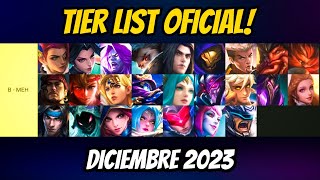 NUEVA TIER LIST DICIEMBRE 2024 LOS MEJORES HEROES DEL META MOBILE LEGENDS ESPAÑOL [upl. by Kcinimod]