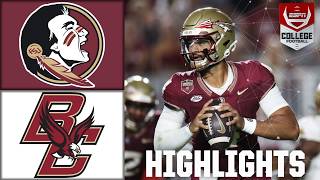 Boston College Eagles vs Florida State Seminoles  Full Game Highlights  ESPN College Football [upl. by Hart]