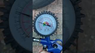 Tyre pressure fixed using the Hyundai air compressor kit  trade tools DIY [upl. by Kera]