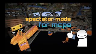 how to get spectator mode in minecraft bedrock edition  mcpeworks in 11830😎 [upl. by Quince]