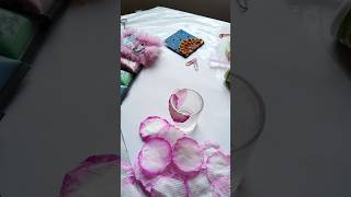 DIY Rose with Tissue paper shorts art diy [upl. by Raimund12]