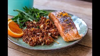 De Gezonde Goesting  Zalm met quinoa [upl. by Seif]