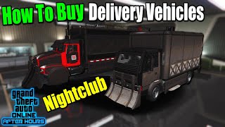 How To Get Nightclub Delivery Vehicles GTA 5 Online [upl. by Ahsennod528]