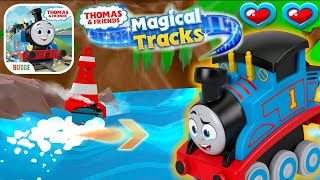 Thomas amp Friends Magical Tracks 💙 Thomas Escapes The Great Waterfall Mountain Play Fun Mini Games [upl. by Warwick]