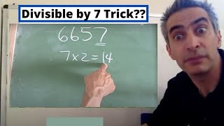 Is a Number Divisible by 7 Trick Method 2This is a fun and easy approach [upl. by Subak740]