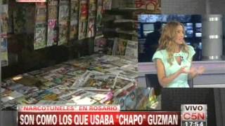 C5N  POLICIALES NARCOTUNELES A LA MEXICANA EN ROSARIO4 [upl. by Zinn313]