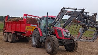 Rozrzucanie obornika i siew kukurydzy 2023Zetor ProximaRoltransUNIA Poznaniak [upl. by Wattenberg105]