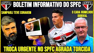 PRA COMEMORAR DEMAIS NAÇÃO Mudança no SPFC é pedido do torcedor [upl. by Arawaj607]