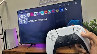 How to access hidden WEB BROWSING on PS5 2024 updated [upl. by Orestes489]