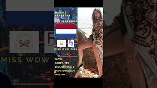 3 Styles Fashion Miss WOW Netherlands 2021  Maaike Kerstens [upl. by Yssirc230]