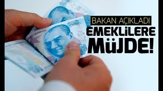 SON DAKİKA Emeklilere müjde Bakan açıkladı  A Haber [upl. by Campney]