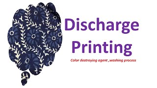 Discharge Printing At a glance [upl. by Elenahc]