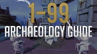 Runescape 3  199 Archaeology guide [upl. by Frank]