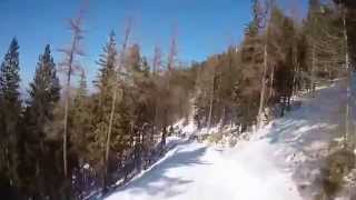 Mariazell Bürgeralpe Piste 5 Fis Umfahrung [upl. by Ocirrej]