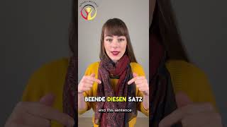 Ich bin erkältet🤒 learngerman deutschkurs lerndeutsch germancourse [upl. by Reivaxe]