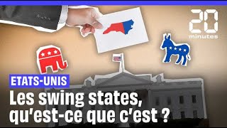 Présidentielle américaine 2024  Les swing states questce que cest [upl. by Niki]