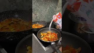 Scampis au curry et au riz basmati food cooking recipe recettefacile viralvideo yummy foodie [upl. by Sibeal]