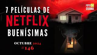 🍿 7 BUENAS PELÍCULAS para ver en NETFLIX  Fotograma 24 [upl. by Yrrem]