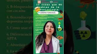 Perlas de la Toxicologia morelia michoacán issste toluca doctor medico urgenciologo [upl. by Isia]