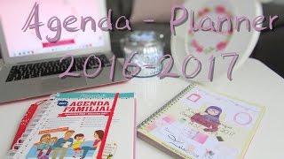 Organise Ta Life  Mes AgendasPlanner 20162017 [upl. by Ahsimot615]