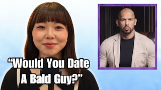 Would Japanese Girls Date a BALD Guy  Japan Street Interviews [upl. by Thelma]