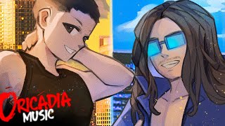 ORICADIA x JOHNALD  CROSSED THE LINE OFFICIAL LYRIC VIDEO [upl. by Nnaarat]