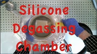 Mold Making Silicone Degassing Chamber DIY Vacuum Chamber [upl. by Haikan]