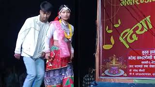 Deepawali Program Dance  Tharu Stage Dance  Jabdahuwa 2081  Kasam Se Tharu Song [upl. by Yanad862]