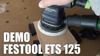 Ponceuse excentrique Festool ETS 125 [upl. by Steward]