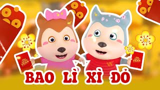 Bao Lì Xì Đỏ Wolfoo Được Nhận Lì Xì Tết  Nhạc Tết Thiếu Nhi Wolfoo Vui Nhộn 4K [upl. by Bret330]