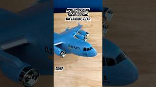 How to prevent from loosing the landing gear rc rcplane landinggear tip quicktips rcaddict [upl. by Akcirre]