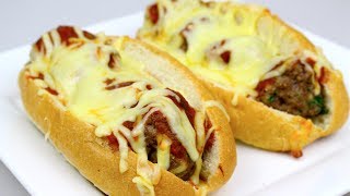 How to make MEATBALL SUBS [upl. by Marjorie]