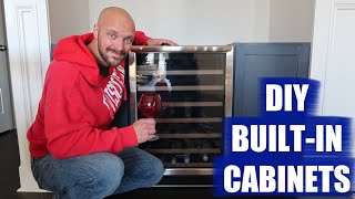 DIY Easy Builtin Custom Cabinets and Shelves [upl. by Ulani749]