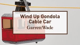 Clockwork Tinplate Cable Car [upl. by Buckden605]