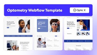 Optometry Website Template  Optic X  BRIX Templates [upl. by Eitteb563]