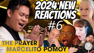 2024 NEW REACTIONS 6  Marcelito Pomoy sings The Prayer by Celine Dion amp Andrea Bocelli Compilation [upl. by Vaules]