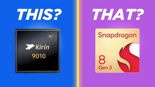 Kirin 9010 vs Snapdragon 8 Gen 3 [upl. by Nauqet]