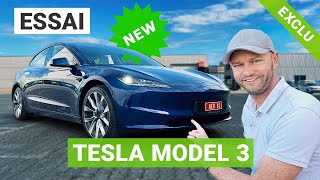 Essai nouvelle Tesla Model 3 2024  plus douce et plus sage [upl. by Baynebridge564]