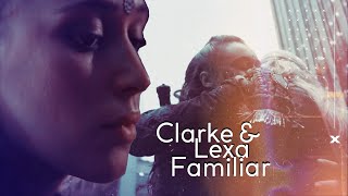 Clarke amp Lexa  Familiar Happy Holidays Taylor [upl. by Inalaeham785]