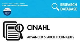 CINAHL Advanced Search Techniques [upl. by Odlonra]